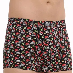 dollar bigboss Pack of 3 Soft Combed Cotton Printed Men Trunk image 3