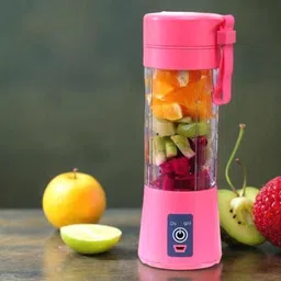 bitweave Electric Fruit Juicer Maker USB Rechargeable Mini Juicer Mixer GrinderLF25 350 W Juicer Mixer Grinder image 1