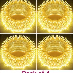 illuminator 40 LEDs 12 m Yellow Steady Bulb Rice Lights-picture-21