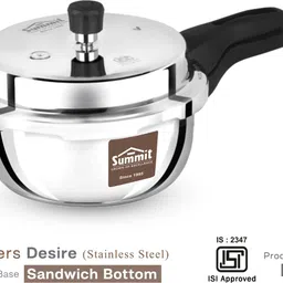 summit | Desire Junior Pan | Induction Base | Outer Lid | 3 L Induction Bottom Pressure Pan-picture-28