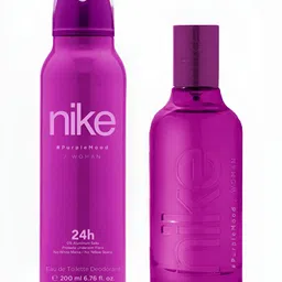 Nike Women Set of PurpleMood Eua De Toilette - 100 ml & Deodorant - 200 ml-image-47