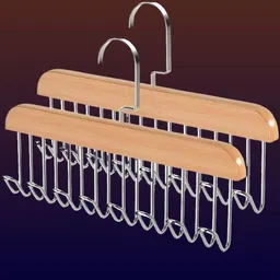 vadunex 8-Hook Oak Rack – Beanie Purse & Garment Wooden Shirt Pack of 2 Hangers For Shirt-picture-36