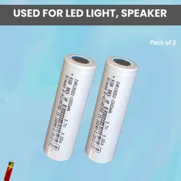 guggu Rechargeable 1800Mah Lithium-Ion For Light Speaker Pack of 2B384 Battery image 1