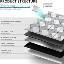 dios casa DC MOSAIC TILE (SILVER) image 2