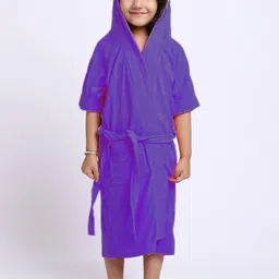 elevanto Purple Small Bath Robe image 1