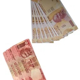 countach printed Fake indian currency look like real money 20Rs, 200Rs,( 25 each ) 50pcs Fake Notes Gag Toy-picture-25