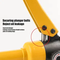 voltz 16-400mm² Pressure 20 Tons Tool for Copper Terminal (Yellow) YQK 400 Manual Hydraulic Crimper image 3