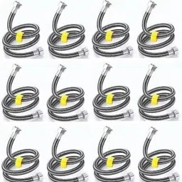 skenterprises 24" Stainless Steel 304 Connection Pipe Chrome Finish pack of 12 Undermount Bathtub-picture-44