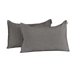 saral home Beige Geometric 210 TC Cotton Blend (Set of 4) Double Bed Bedding Sets image 3