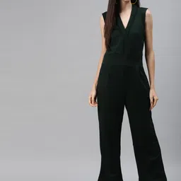 Sasimo Green Sleeveless Basic Jumpsuit-picture-39