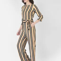 Crimsoune Club Striped Basic Jumpsuit image 3