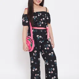 Stylo Bug Girls Printed Basic Jumpsuit image 2