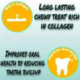 ms pet house Rawhide Dog Chew Bone 3 Inches (Pack of 30 Bones) Dog Treat. Beef Dog Chew image 5