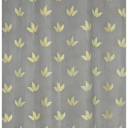 urban arts 274 cm (9 ft) Long Door Tissue Semi Transparent Curtain (Pack Of 2) image 3