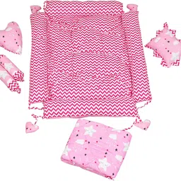 parth enterprise Cotton Baby Bed Sized Bedding Set image 4