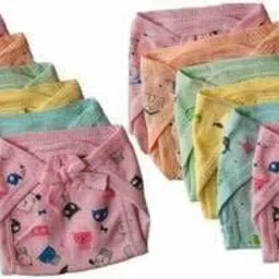 goshiny (Multicolor,Multi design)0-6 Month baby's cotton reusable washable langot image 3