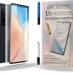 INTELLIZE Edge To Edge Tempered Glass for Vivo X70 Pro Plus 5G Tempered Glass, 3D Tempered Glass, Best Quality Tempered Glass, High Quality UV Tempered glass-image-83