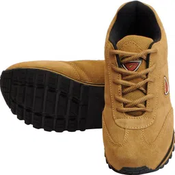 lakhani Pace Suede Leather Sports Walking Shoes For Men image 3