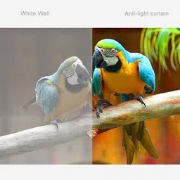 RODZ 100 inch 16:9 Reflective Fabric Projection Screen with Eye lits for Easy Hanging Projector Screen (Width 105 cm x 59 cm Height) image 3