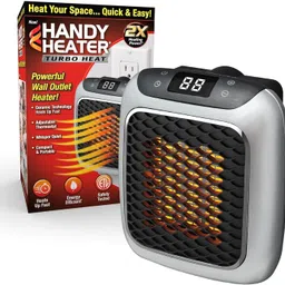 arthasya Turbo 800 Convenient Wall Outlet Heater with Adjustable Thermostat Programmable Fiber Board Room Heater-picture-18