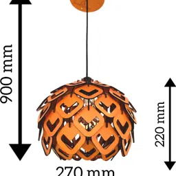 WOODIOGRAPHY wooden pendant ceiling lamp decoration handcrafted primium lamp Ceiling Light Ceiling Lamp image 5