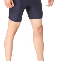 t-go Solid Men Dark Blue Tights-picture-35