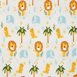 weave & décor Microfiber Double Flat 300 TC Cartoon Bedsheet image 4