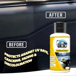 groxo Liquid Car Polish for Dashboard, Leather, Tyres, Bumper image 4