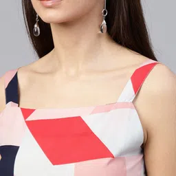 zima leto Color Block Women Jumpsuit image 5
