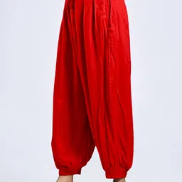 harrystyle Solid Rayon Women Harem Pants image 3