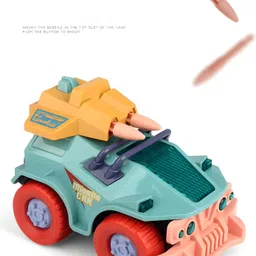 kokee toys Missile Launcher Shot Truck Car Toy with Light and Music for Kids image 4