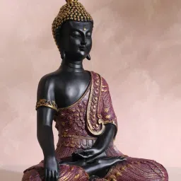 HOME 360 Serenity Budhha Statue Idol-image-101