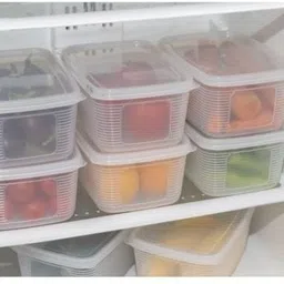 balajibalaji Plastic Fridge Container - 1800 ml image 2