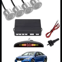 peeps store Car Premium 4 Silver Reverse Parking Sensor-AP25N733 Car Premium 4 Silver Reverse Parking Sensor-AP25N733 Parking Sensor-picture-19