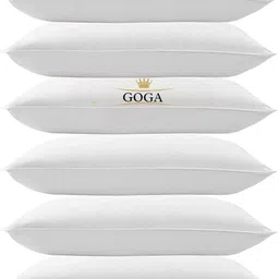 goga LUXURY Microfibre Abstract Sleeping Pillow Pack of 6-picture-23