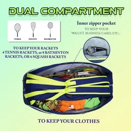 whackk Connor Badminton Bag image 4