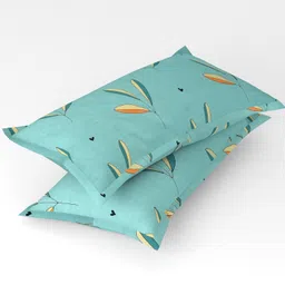 flipkart smartbuy Microfiber Double Flat 110 TC Floral Bedsheet image 5