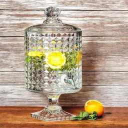 kriti traders 4.5 Liter Footed Glass Water Dispenser Bottled Water Dispenser-picture-12