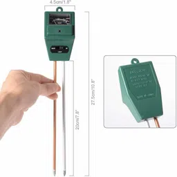 wolblix Soil Moisture Sunlight Ph Test Meter,Soil Tester Meter 3-in-1 Test Kit for Garden Soil Test Kit image 4