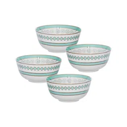 trovea's Seaside Bloom 24K Gold Plated Bowls(Pack Of 4) image 3