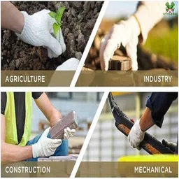 stylera Soft Cotton Knitted Winter Normal Safety Hand Work Gloves Reusable Washable SyntheticSafety Gloves image 5