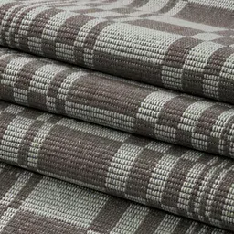 KLOTTHE Brown Geometric Printed Pure Cotton Table Runner image 5