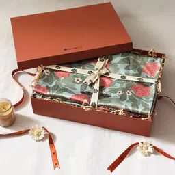 House This Set Of 2 Abstract Pure Cotton Table Runner image 1