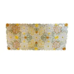 TANLOOMS Yellow Embroidered Table Runners image 3