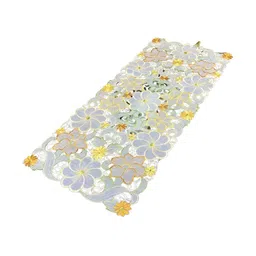 TANLOOMS Yellow Embroidered Table Runners image 5