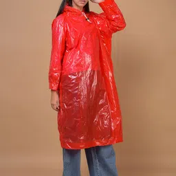 dollar Solid Women Raincoat image 2