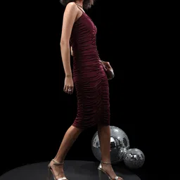 tokyo talkies Women Bodycon Maroon Below Knee Dress-picture-27