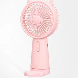 Sanjana Collections F-216 Portable Rechargeable Mini Hand Fan for Desk Car USB Charging USB Fan-image-0