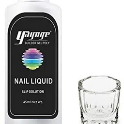 yayoge SlipSolution for Poly NailGel 45ml Glass Dappen Dish Nail Crystal Bowl-picture-23