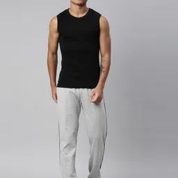 levi's Pack of 2 Side Branding, Tag Free Comfort & Smartskin Technology Style# 014 Gym Men Vest image 5